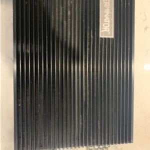 Two 10” subwoofers and an amp